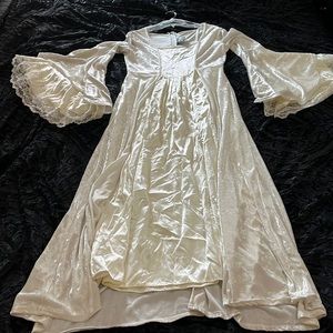 Lip Service White Medieval Gown X-large